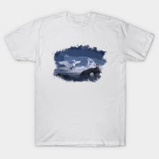 Fantasy Pegasus Watercolor T-Shirt